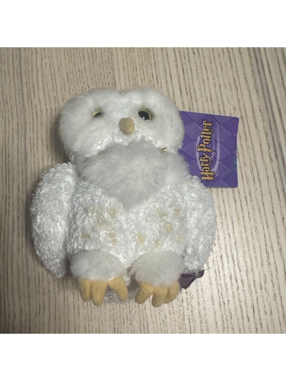 Gund 2001 Harry Potter Hedwig Owl Plush Stuffed Animal Mini Style #75408